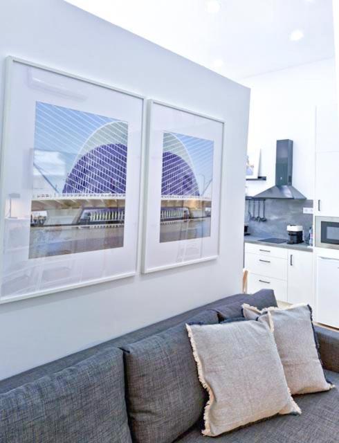 Apartamento Nuevo Cerca De La Playa Y Centrico Appartement Valencia Buitenkant foto