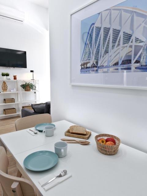 Apartamento Nuevo Cerca De La Playa Y Centrico Appartement Valencia Buitenkant foto